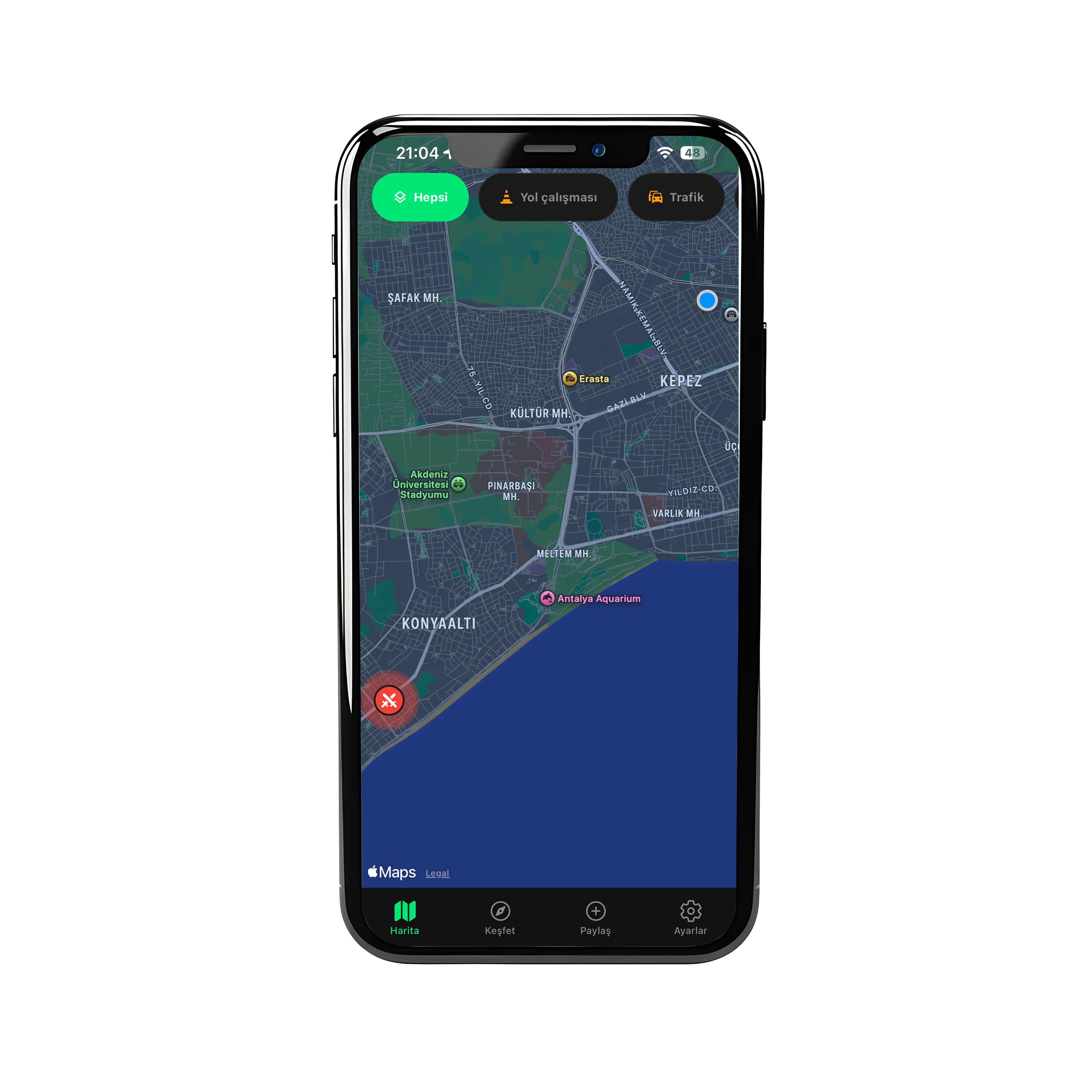 Zentra App Mockup